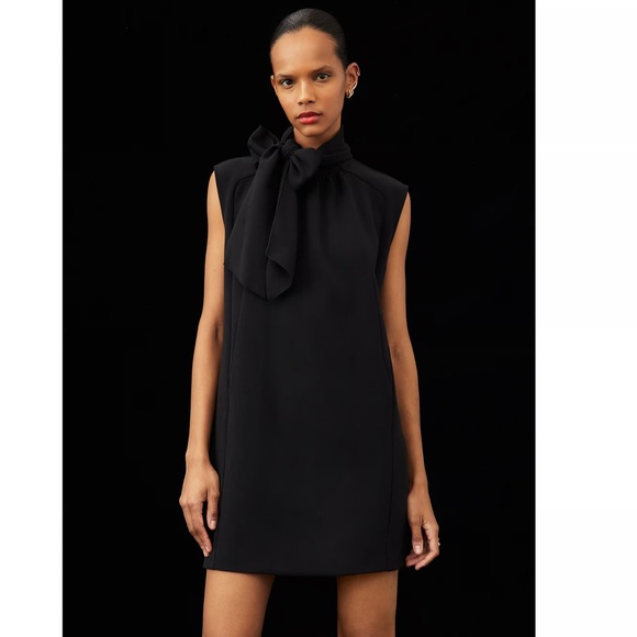 G. Label by Goop Eden Bow Mini Dress - Picture 3 of 6